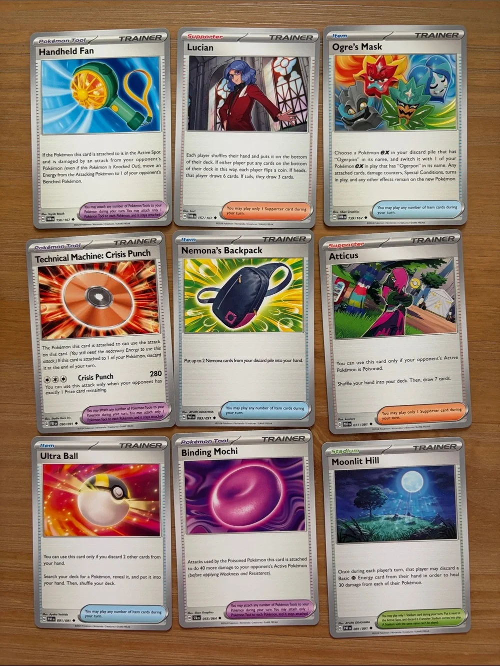 Pokémon TCG 50 unique Card Trainer Lot | Mixed Sets | Deck Building Staples